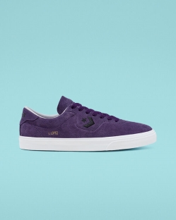 Converse CONS Louie Lopez Pro Férfi Rövidszárú Fekete/Fehér/Lila | EMCUXFB-HU